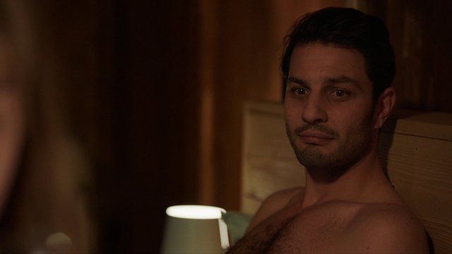 Sexiest Scenes of Manu Laverne from The Chalet. Shirtless. 24191