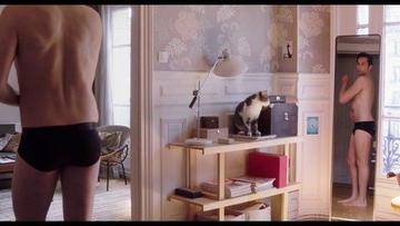 Vincent Elbaz in I Am Not an Easy Man (2018) Butt Shirtless Underwear Butt Sexy 24268