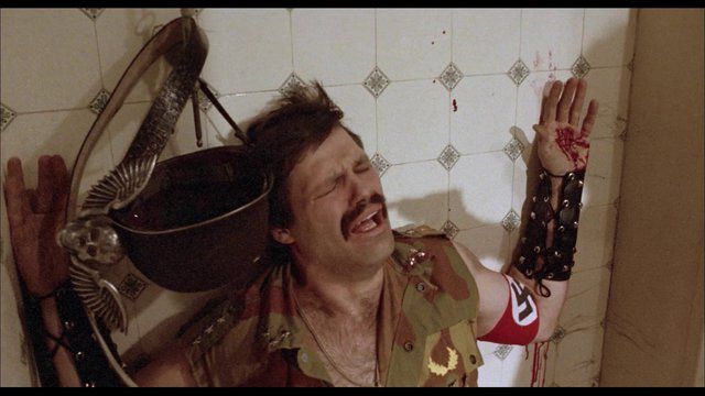 Eric Falk Nude as Stileto. Penis, balls, butt. 24812