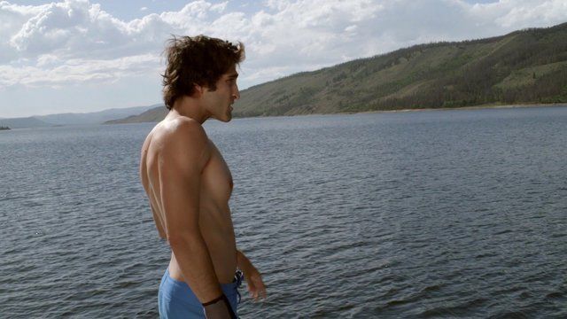 Sexiest Scenes of James Ogilvey from Teddy Boy. Bathing Suit, Shirtless, butt, sexy. 24959