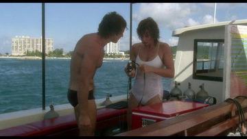 Sexiest Steve Marachuk Scene in Piranha Part Two: The Spawning. Bathing Suit, Shirtless, Bulge. 25273