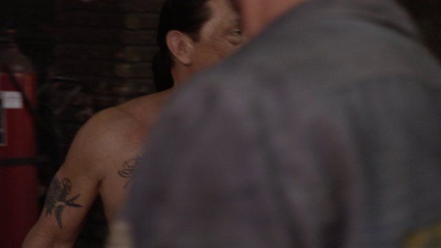 Hottest Danny Trejo Scene in Death Race 2. Shirtless. 25304