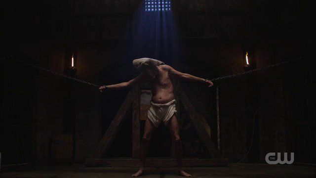 Hottest Ric Sarabia Scene in The Outpost. Shirtless, Underwear. 25628