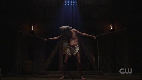 Hottest Ric Sarabia Scene in The Outpost. Shirtless, Underwear. 25628