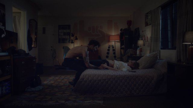 Tyler Posey Nude in Sideswiped. Butt, Shirtless, Straight, sexy. 25522