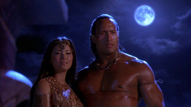Hottest Dwayne Johnson Scene in The Scorpion King. Shirtless. 25586