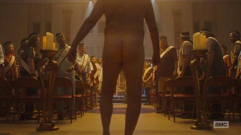 Kenneth Welsh Naked in Lodge 49. Butt, Shirtless. 26047