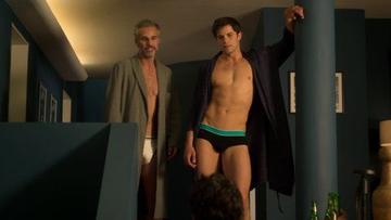 Juan Pablo Medina, Federico Espejo in The House of Flowers (2018-2020) Bulge Shirtless Underwear Bulge Butt 25781