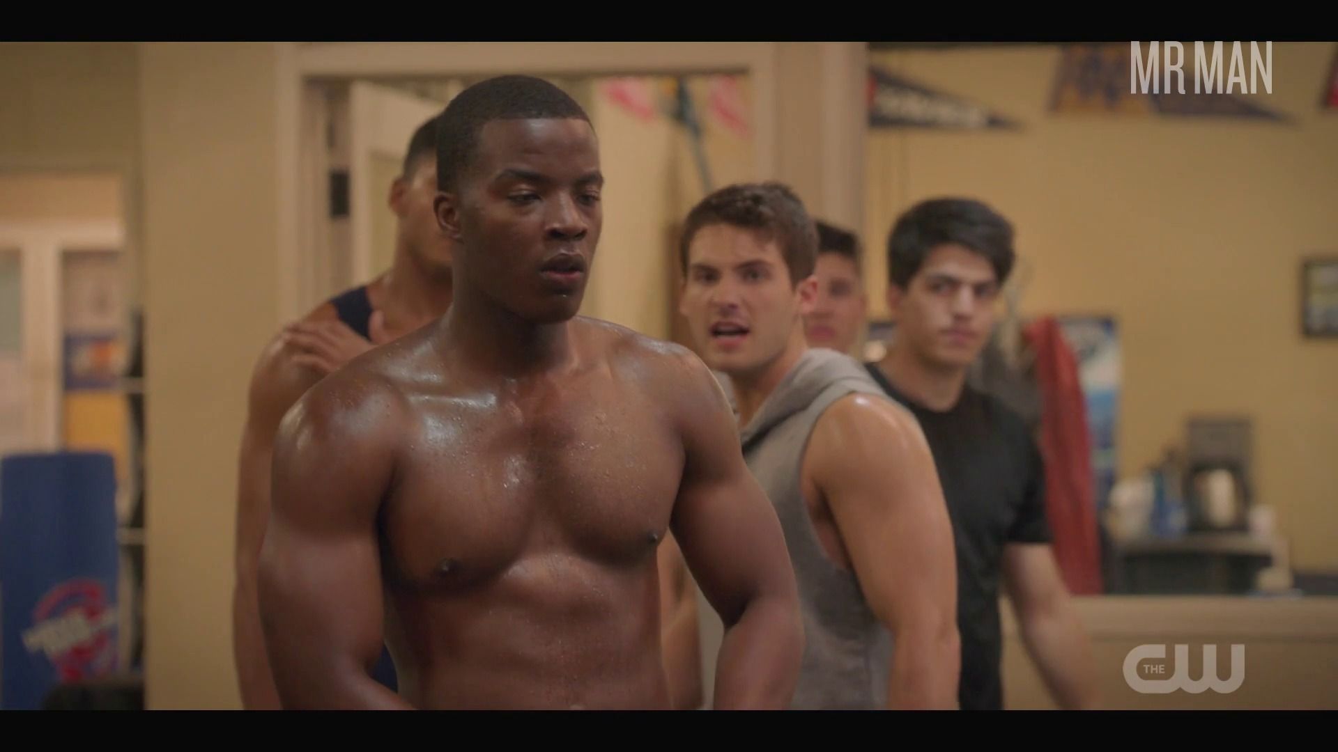 Sexiest Scenes of Spencer James from All American. Shirtless, bathing suit, sexy. 26747