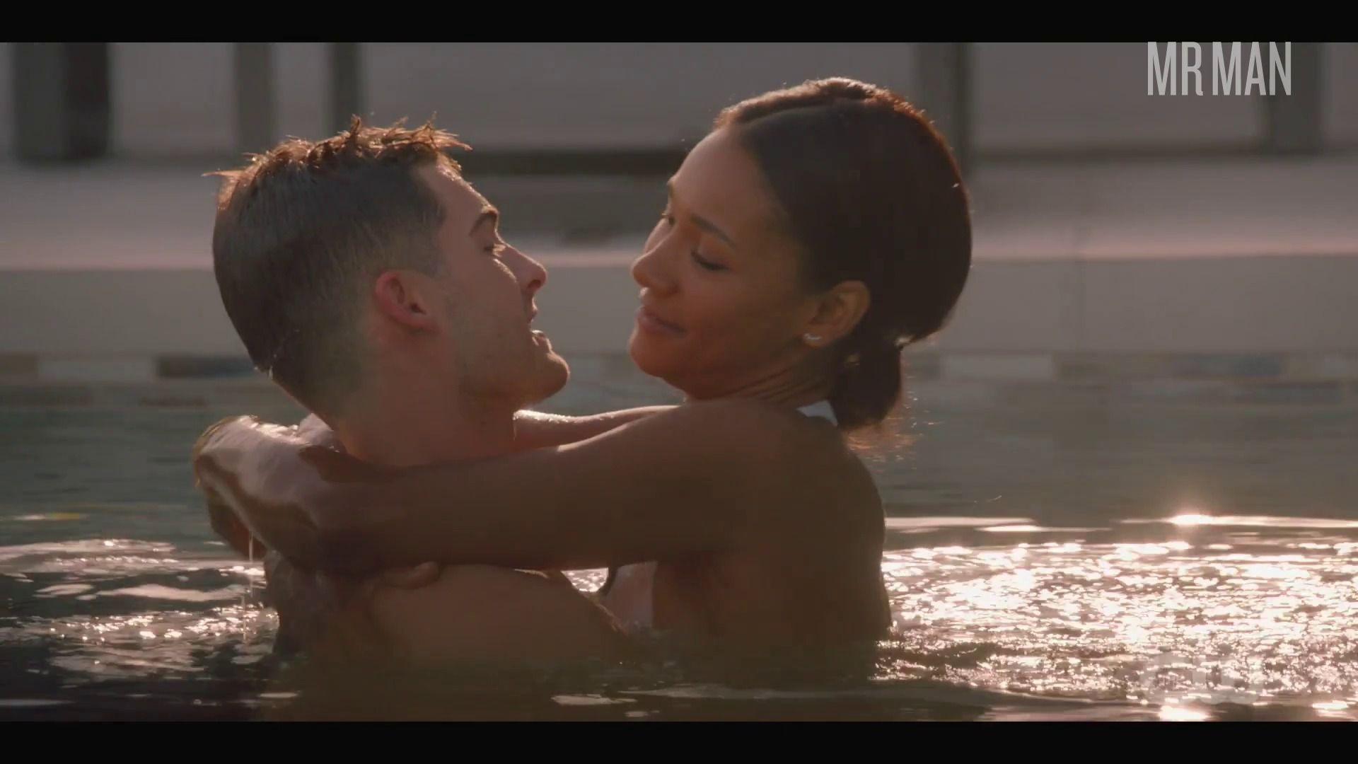 Hottest Cody Christian Scene in All American. Bathing Suit, Shirtless. 27674