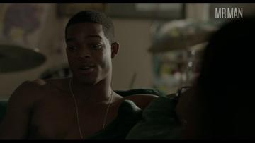 Stephan James in Across the Line (2016) Shirtless Underwear Shirtless Straight 27068
