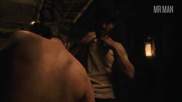 Andrew Koji in Warrior (2019-2023) Shirtless Butt Sexy 35439
