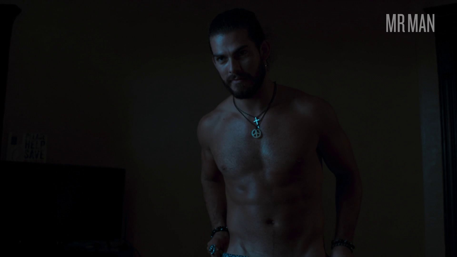 Angel Garet Naked as Jesus. Butt, Shirtless, Straight. 39789