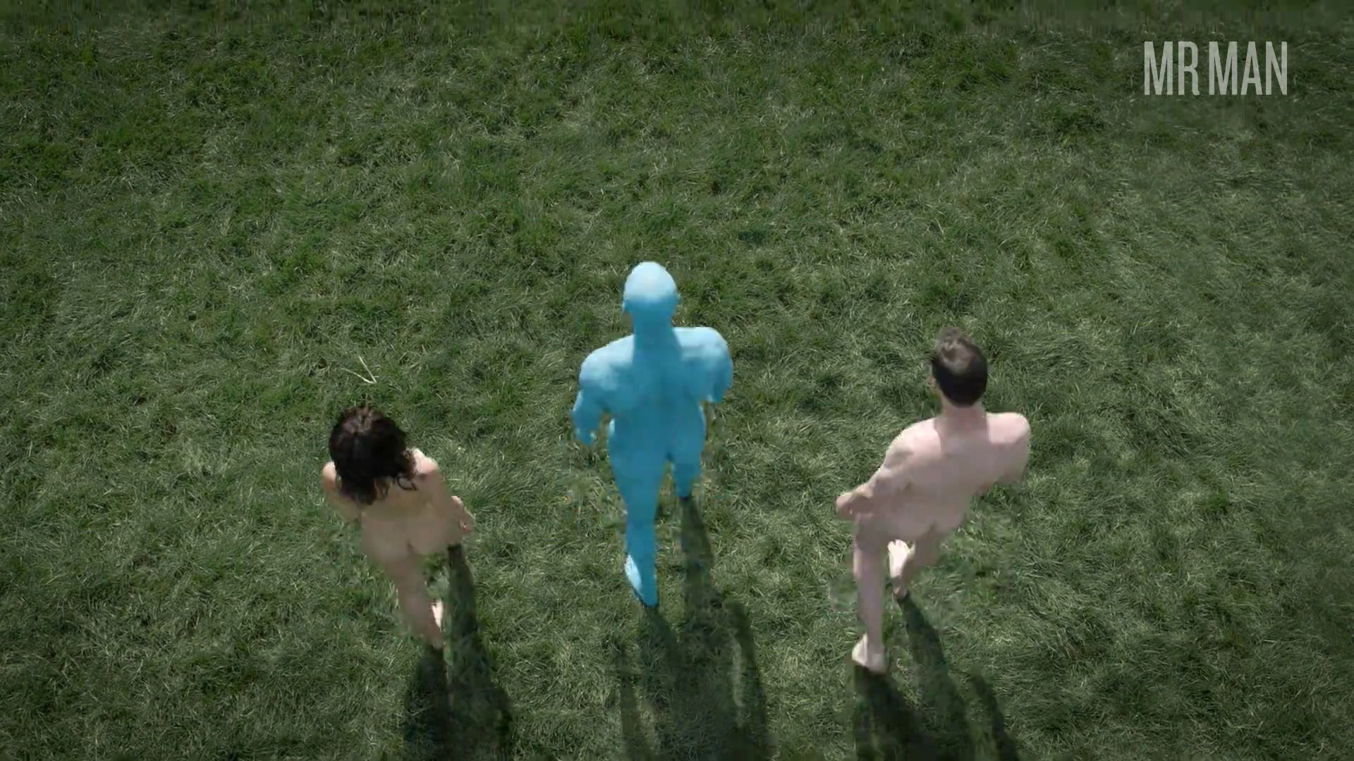 Tom Mison Naked as Mr. Phillips / Marcos Maez / Mime. Butt, Body Double, balls, penis. 43269