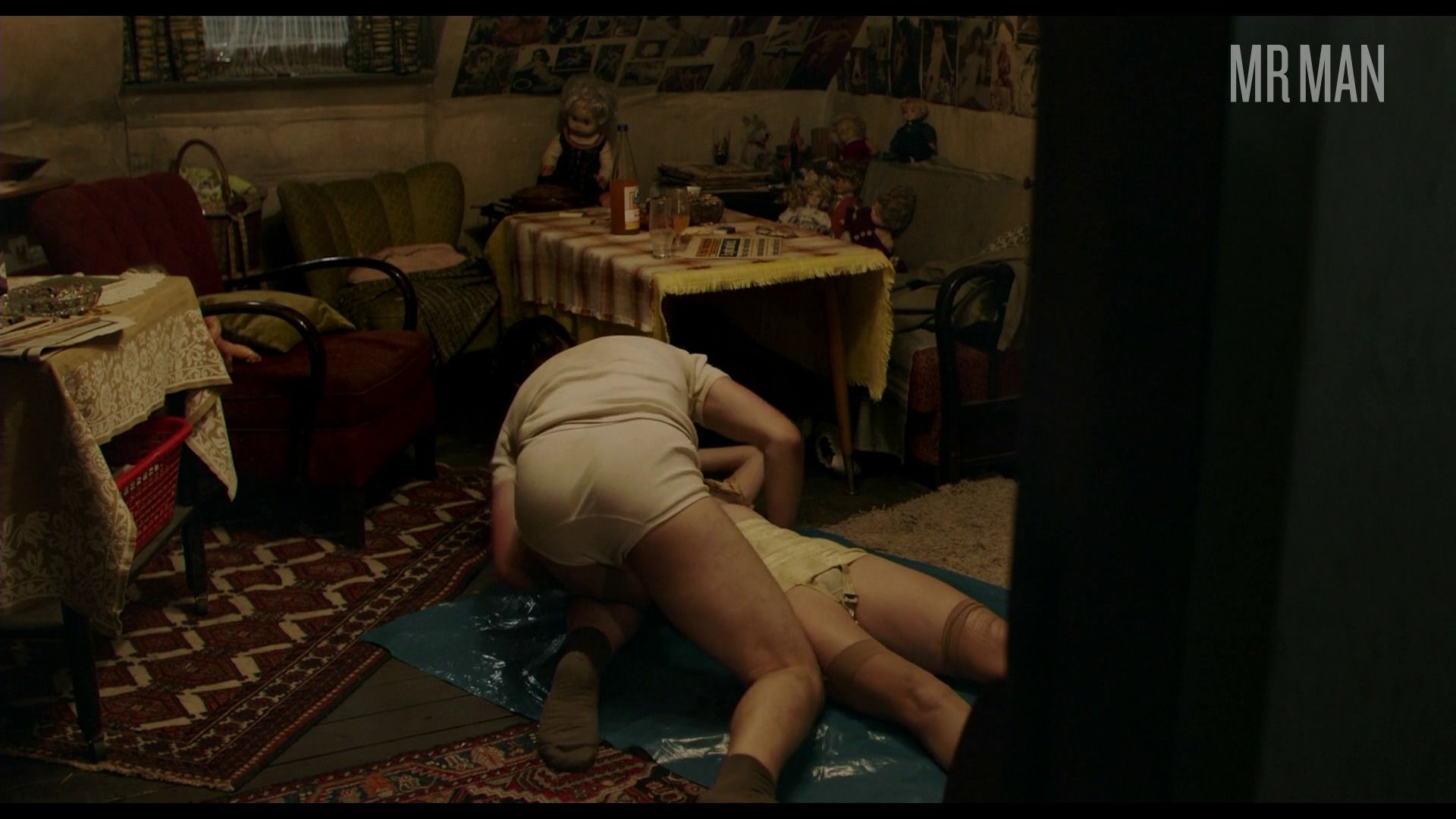 Hottest Fritz Honka Scenes. Underwear, balls, butt. 44307