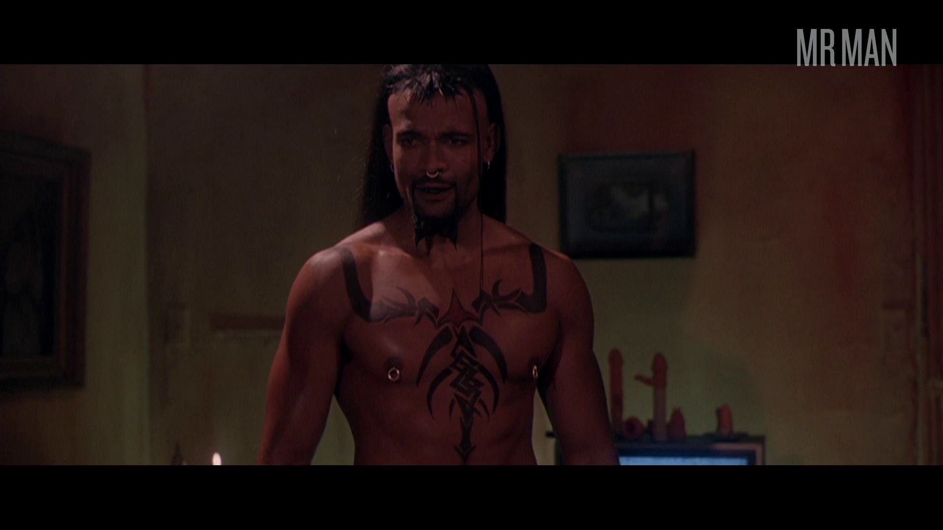Highlander: The Final Dimension's Sexiest Scenes with Mario Van Peebles. Sexy, Shirtless. 44562