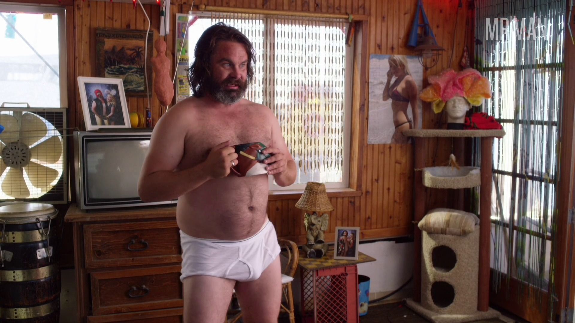 Deported's Sexiest Scenes with Mickey Gooch Jr.. Bulge, Shirtless, Underwear, gay, prosthetic. 46644