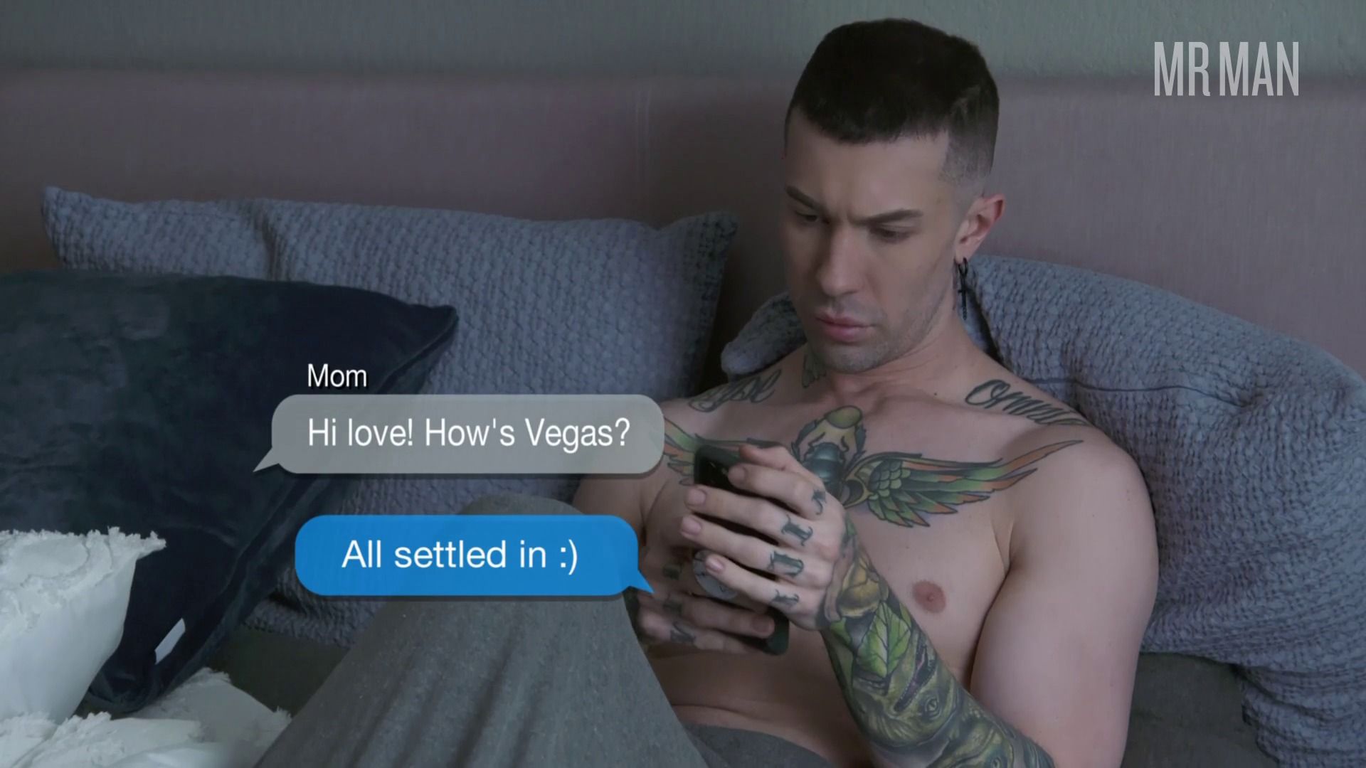 Hottest Dane Young Scene in RuPaul's Drag Race: Vegas Revue. Shirtless, gay, sexy. 53444