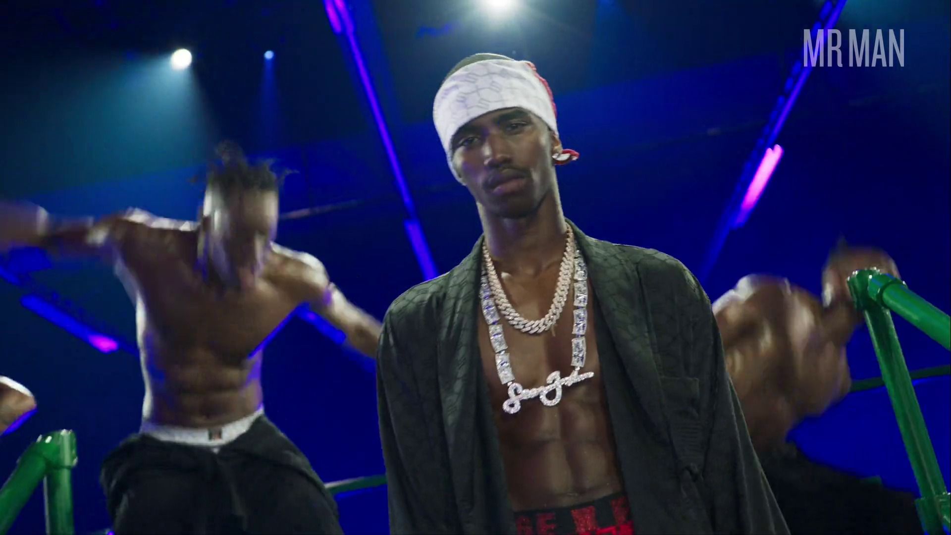 Hottest Christian Combs Scene in Savage X Fenty Show. Sexy. 54536