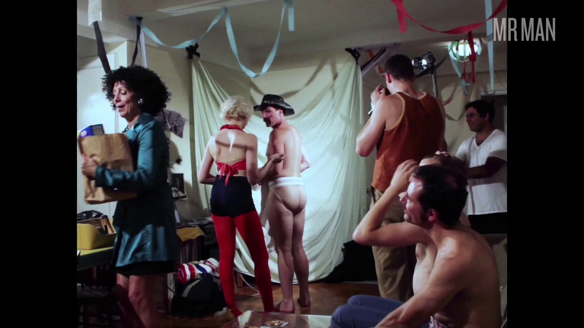 Horse from Goodbye Seventies Naked. Butt, Shirtless, balls, body double. 58529