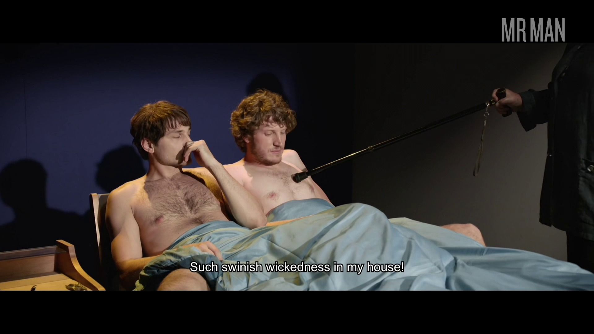 Hottest Bozidar Kocevski Scene in Darkroom. Gay, Sexy, Shirtless, bathing suit, bulge. 58982