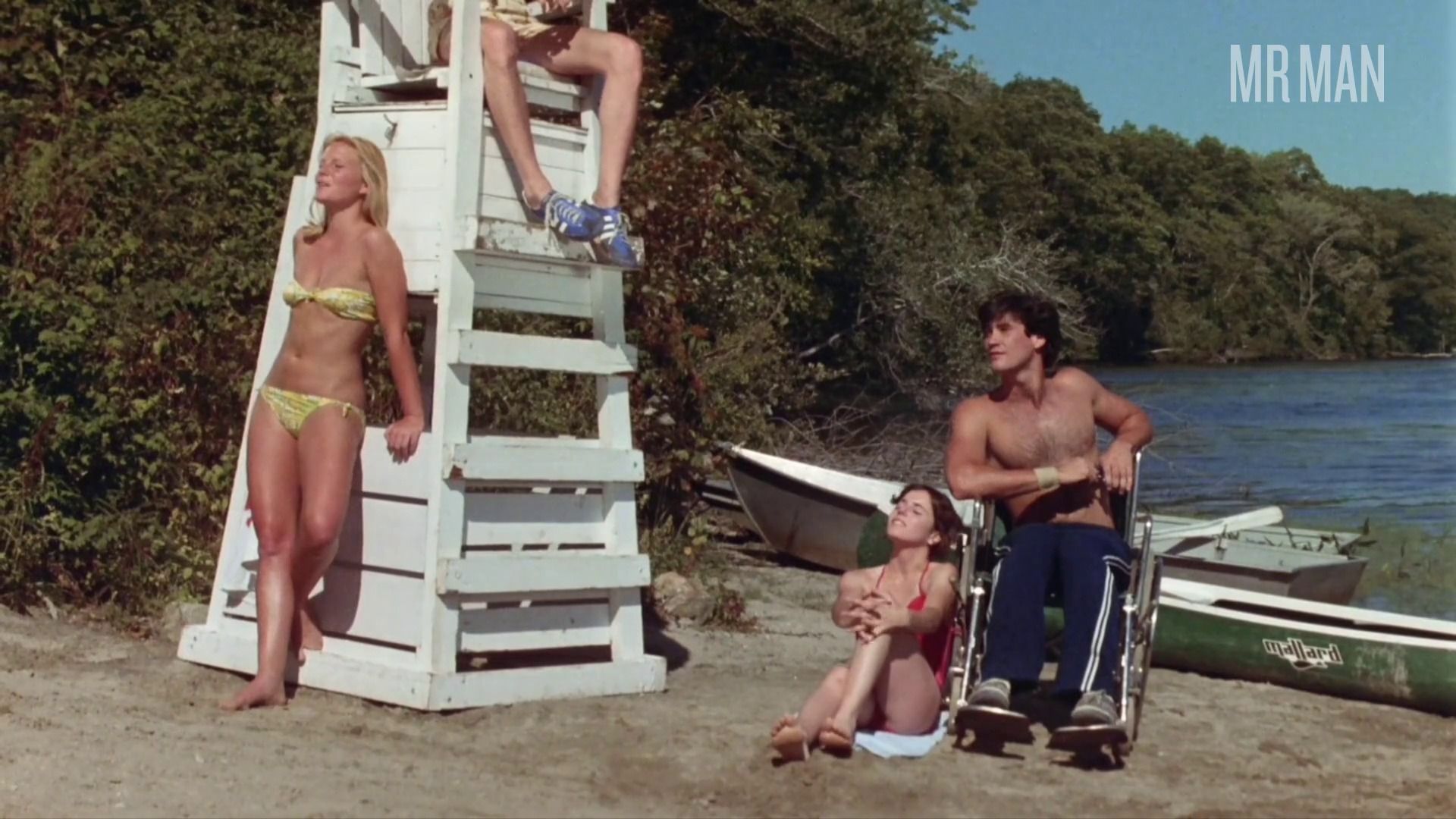 Sexiest Scenes of Ted (as Stu Charno) from Friday the 13th Part 2. Shirtless. 59345