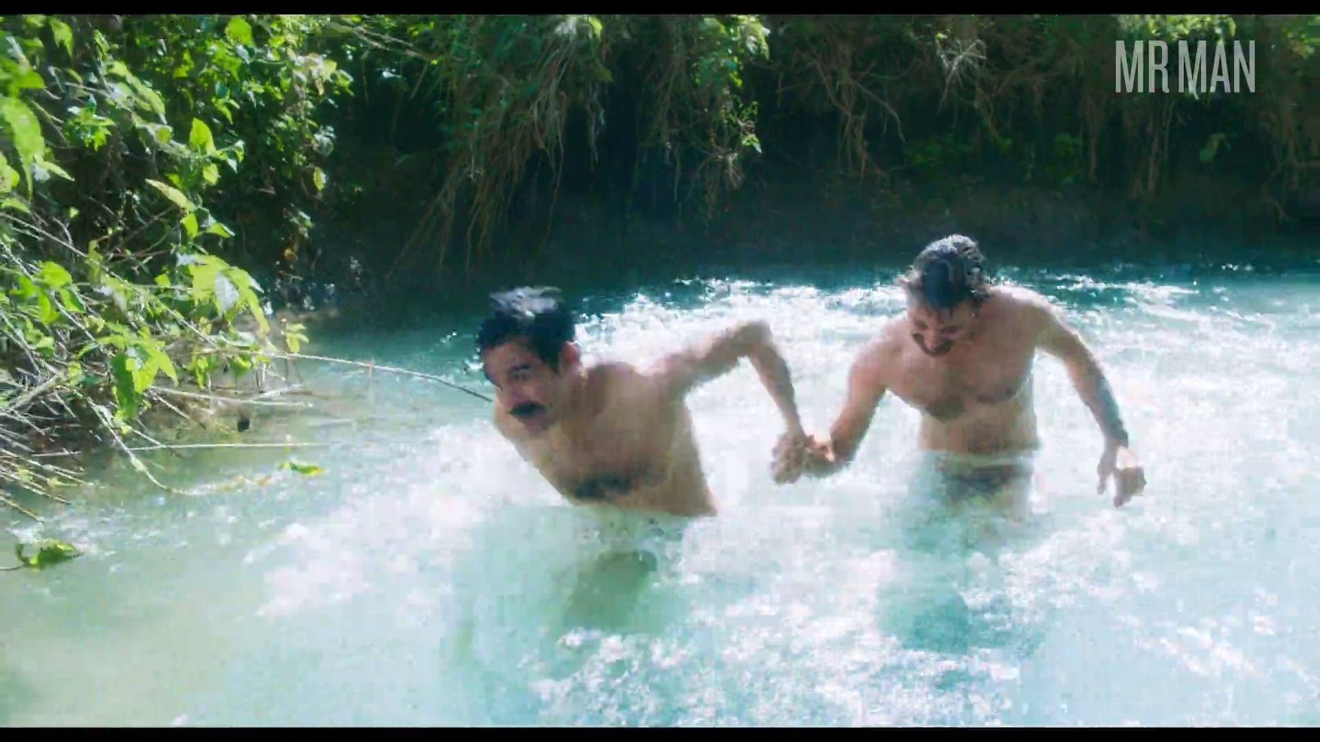 Hottest Alfonso Herrera Scene in Dance of the Forty One. Sexy, Shirtless, balls, butt. 61046