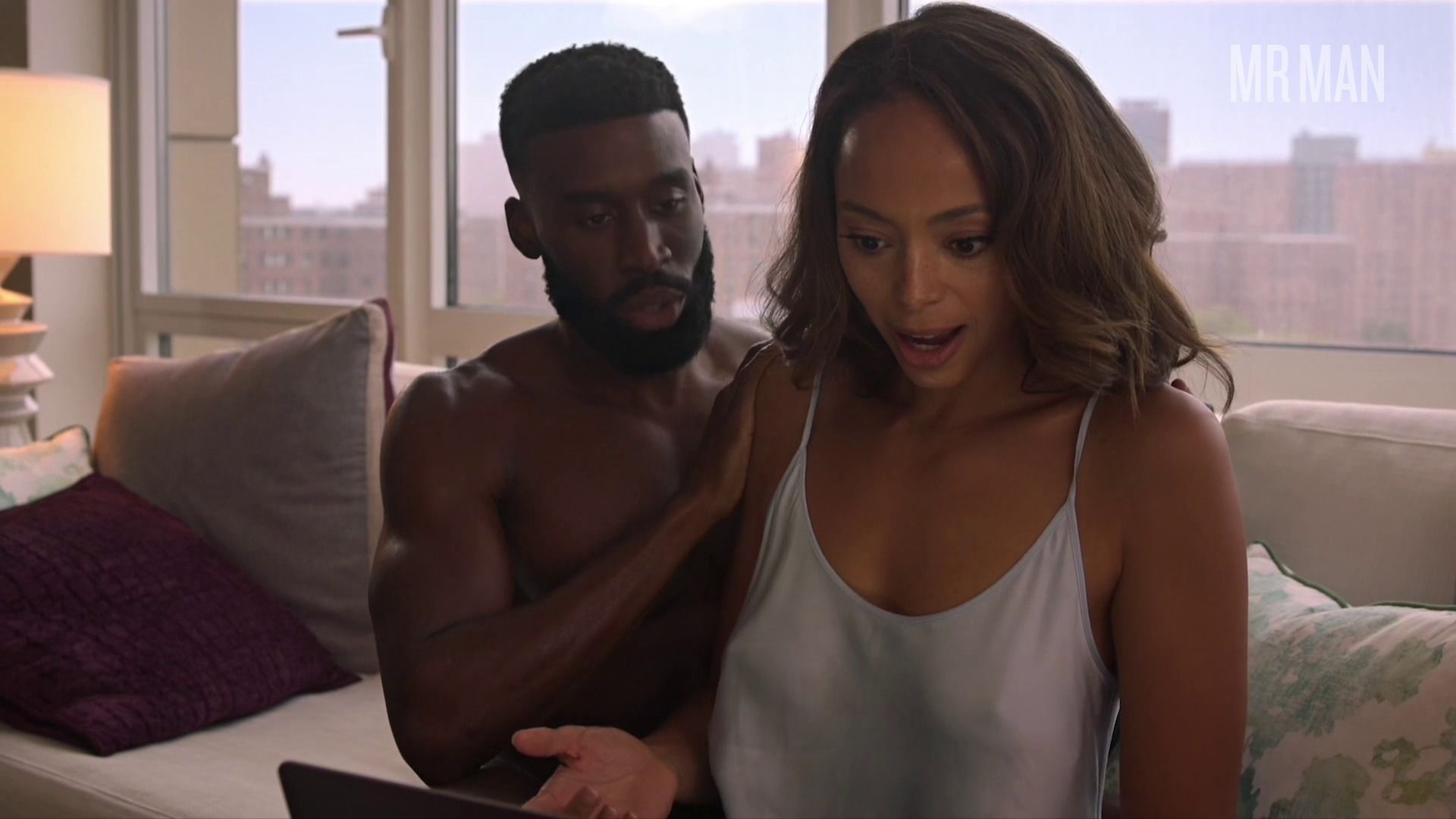 Hottest Tosin Morohunfola Scene in Run the World. Shirtless, Underwear, butt, straight. 61592