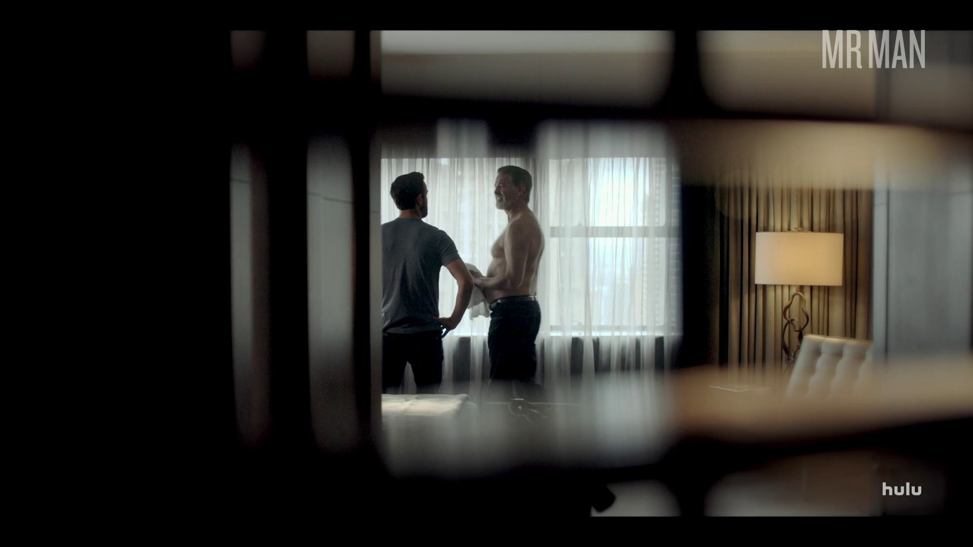 Justin Theroux, Pierce Brosnan in False Positive (2021) Gay Sexy Shirtless Gay Sexy 62444