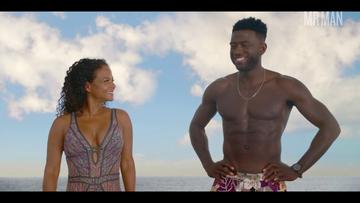Sexiest Scenes of Caleb from Resort to Love. Sexy, Shirtless. 63461