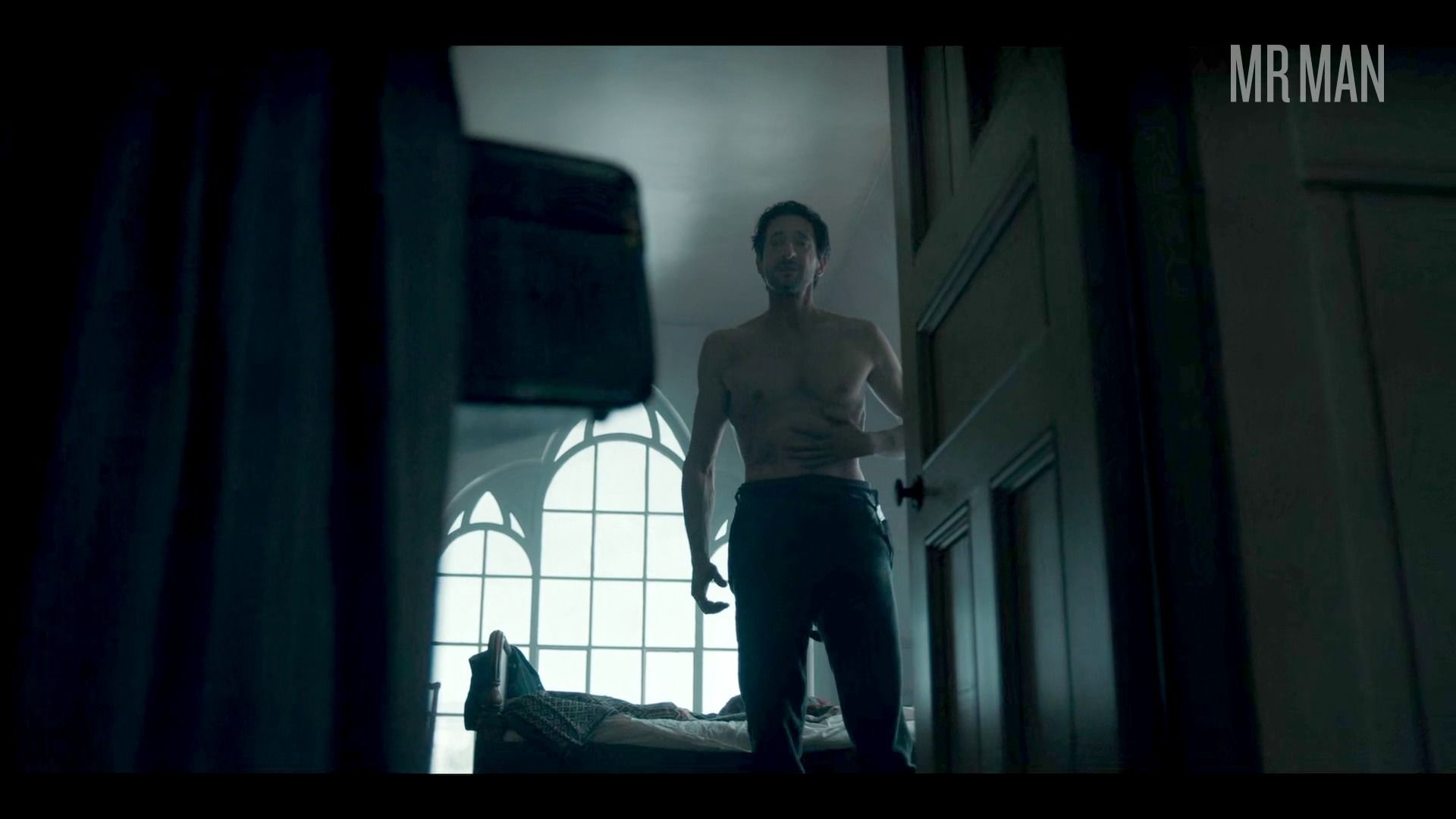 Hottest Adrien Brody Scene in Chapelwaite. Sexy, Shirtless. 64166