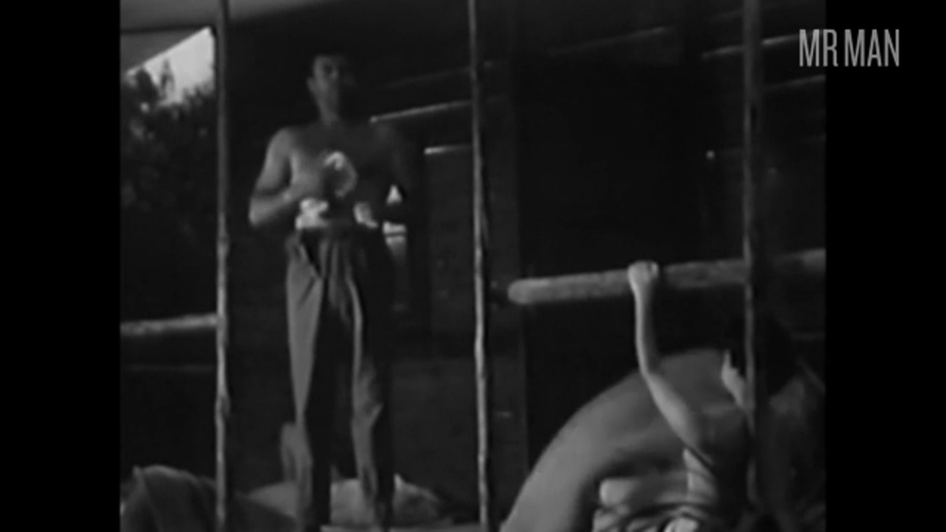 Hottest Alexander D'Arcy Scene in Horrors of Spider Island. Shirtless. 64586
