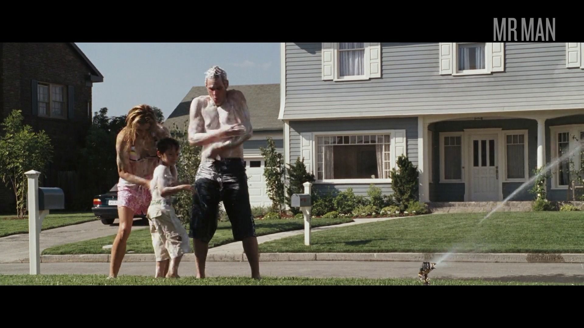 Hottest Jim Carrey Scene in Fun with Dick and Jane. Bathing Suit, Shirtless. 64610