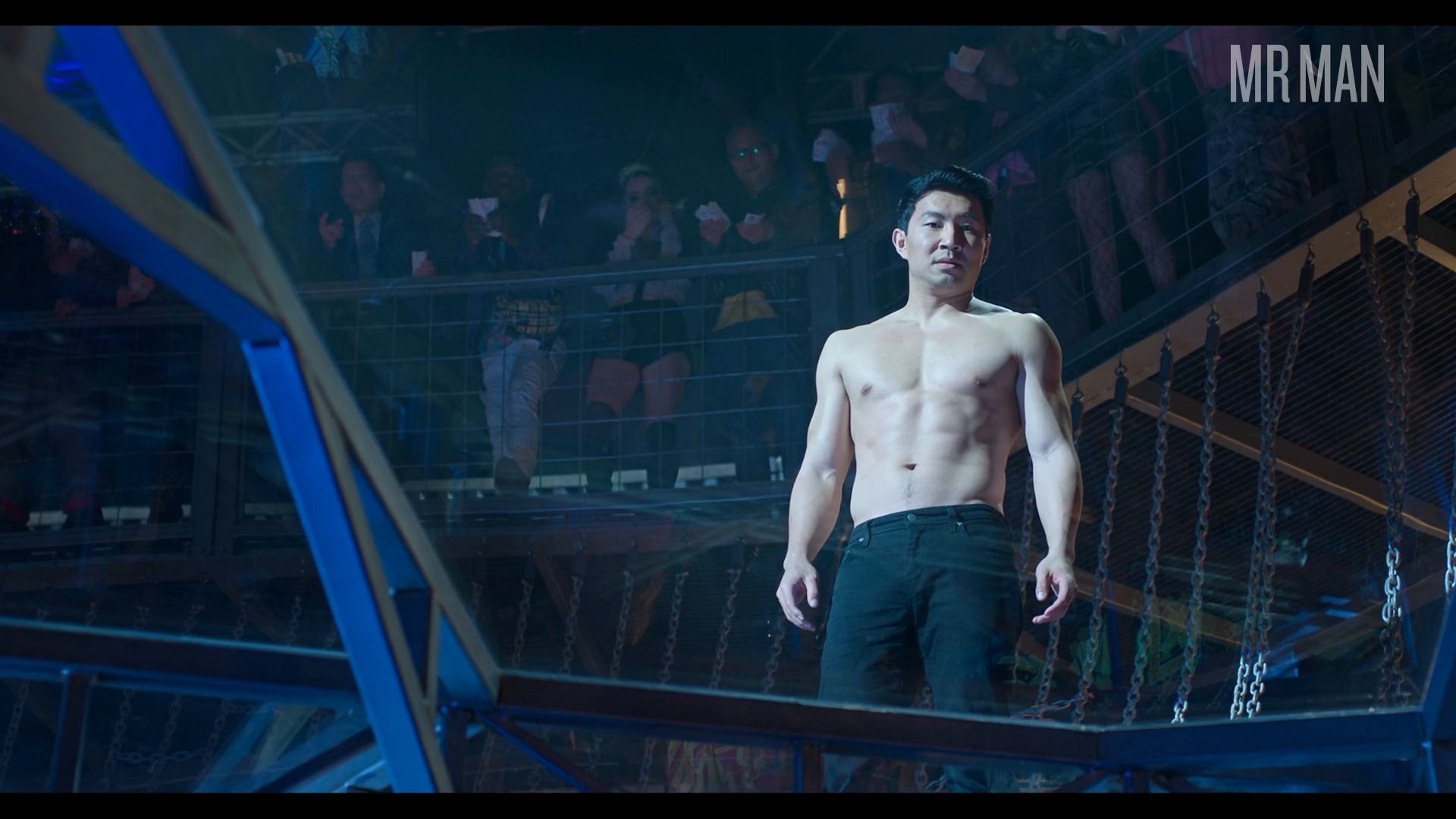 Shang-Chi and the Legend of the Ten Rings's Sexiest Scenes with Simu Liu. Shirtless. 67368