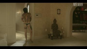 Sebastian Stan in Pam & Tommy (2022) Shirtless Thong Underwear Balls Bulge 69318