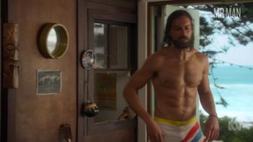 Hottest Buddy Fraser Scenes. Bathing Suit, Shirtless, butt. 72471