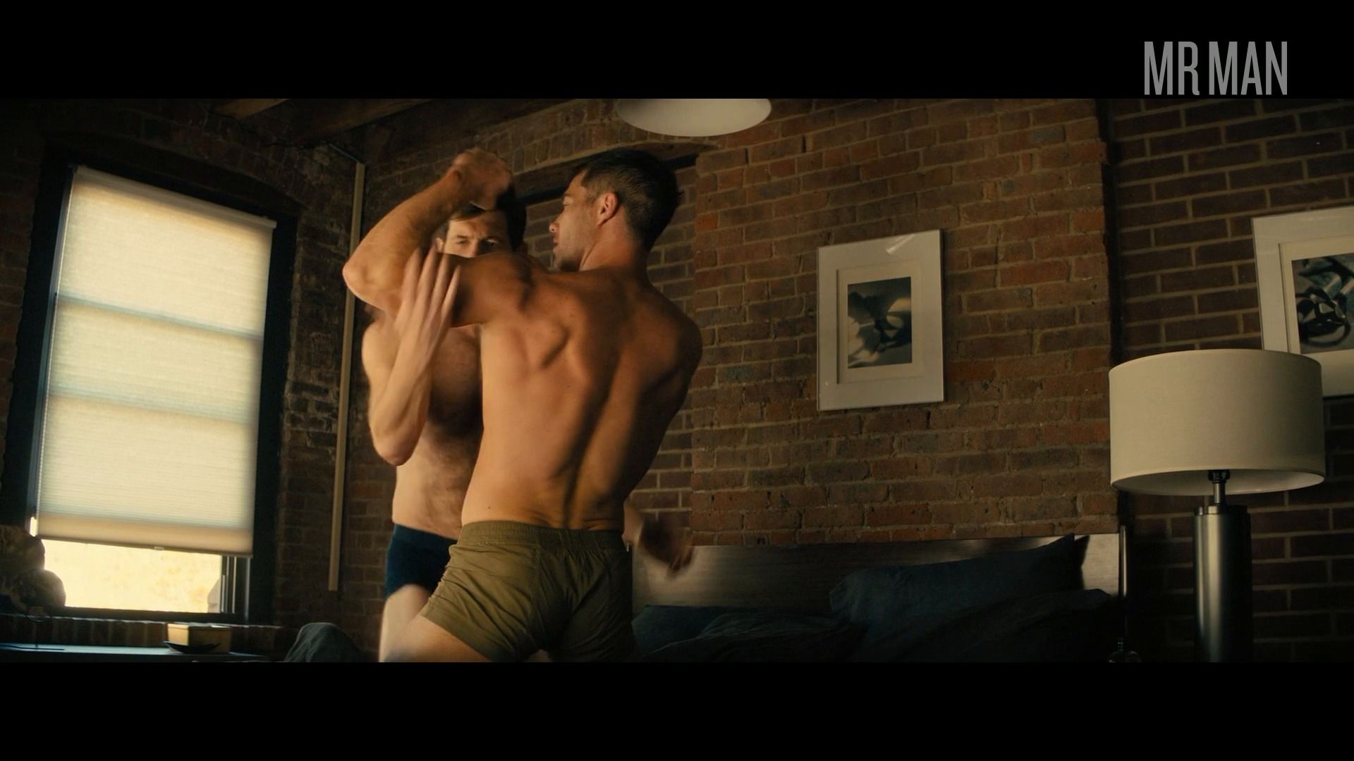 Hottest Billy Eichner Scene in Bros. Gay, Shirtless, Underwear, bathing suit, butt. 74348