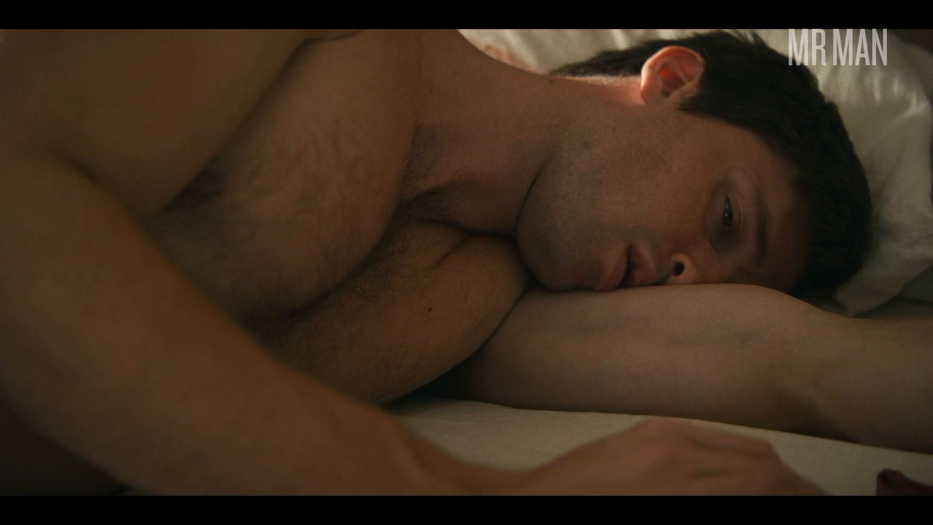 Patrick Schwarzenegger in The Staircase (2022) Shirtless Underwear Bulge Sexy 72519