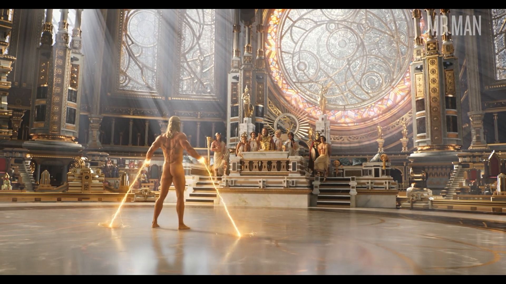 Chris Hemsworth Nude in Thor: Love and Thunder. Butt, Shirtless, sexy. 73930