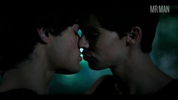 Tyler Lawrence Gray, Zack Nelson in Wolf Pack (2023) Gay Bathing Suit Butt 75319