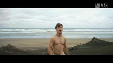 Jordan Oosterhof in Punch (2022) Butt Sexy Shirtless Bathing Suit Butt 75880