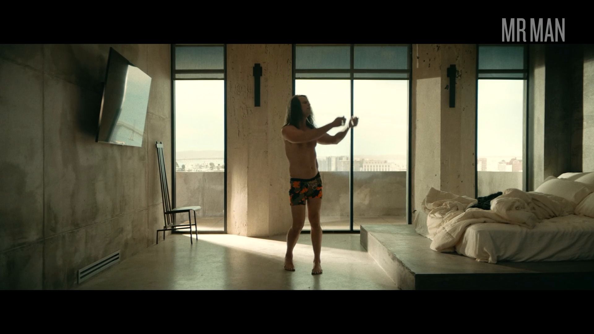 Sexiest Scenes of Jay Whittle / The Hero from I'm a Virgo. Bulge, Sexy, Shirtless, Underwear. 76301