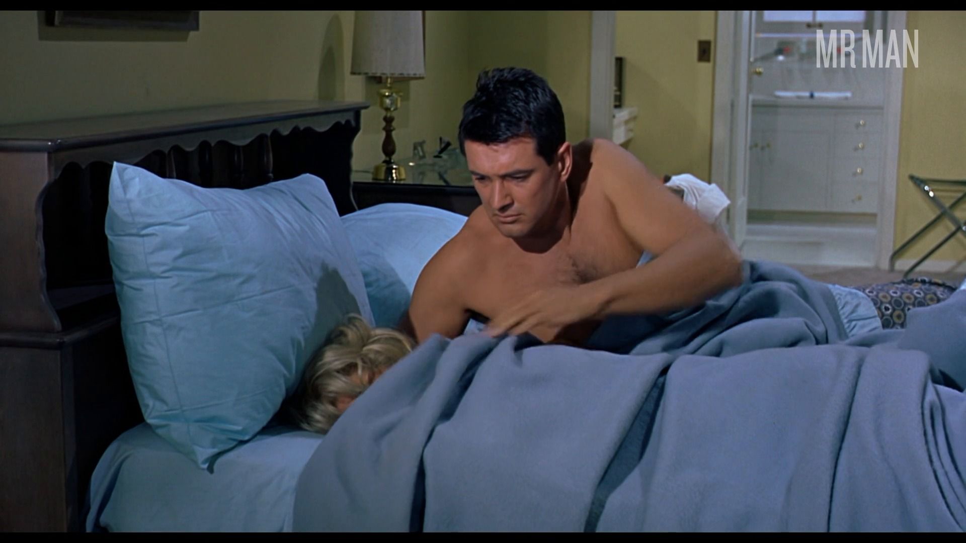 Rock Hudson: All That Heaven Allowed's Sexiest Scenes with Rock Hudson. Shirtless. 76356