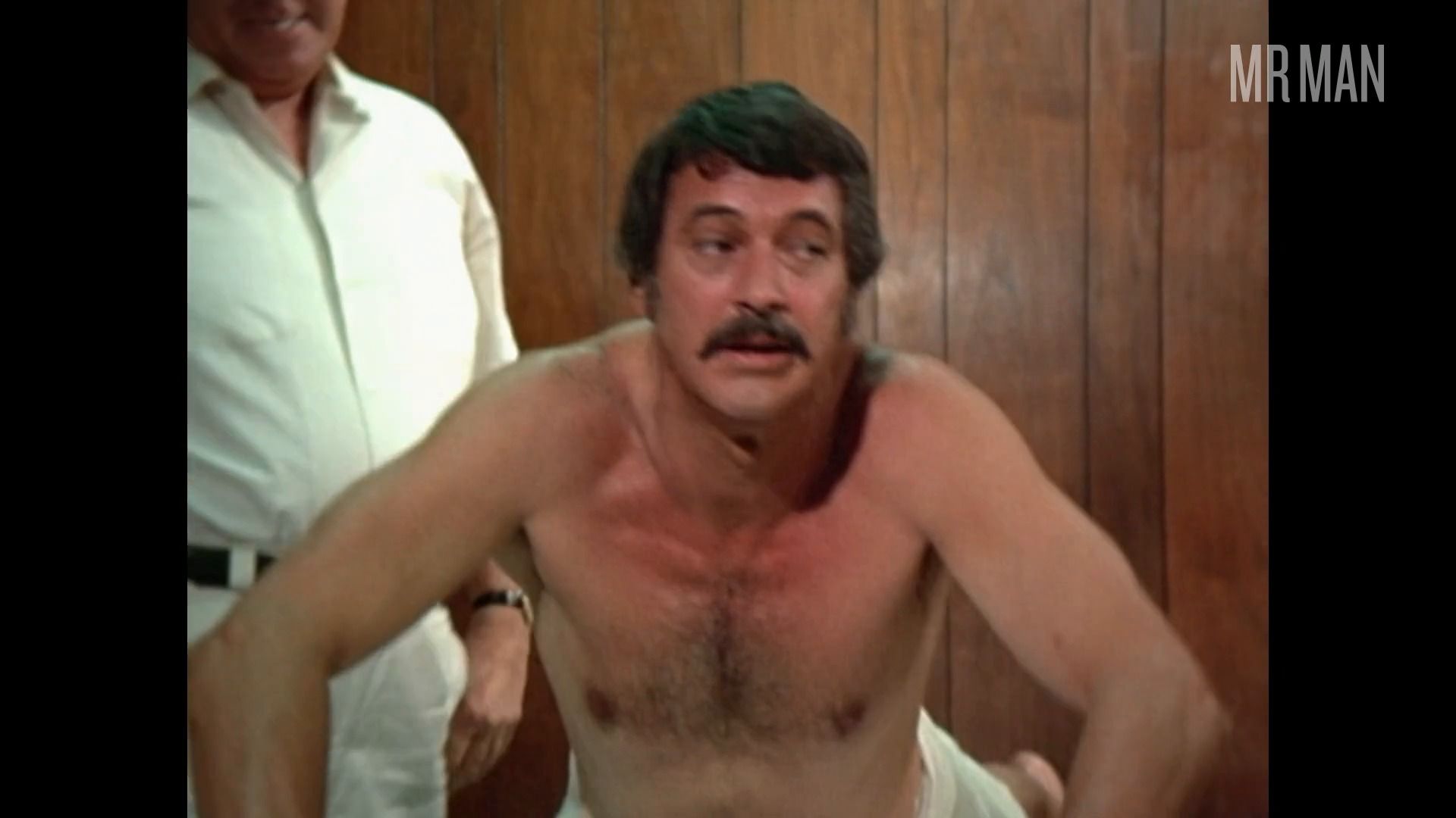 Sexiest Rock Hudson Scene in Rock Hudson: All That Heaven Allowed. Shirtless. 76357