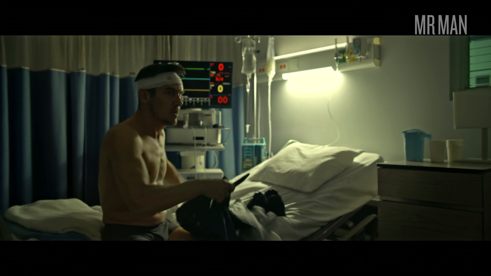Hottest Jonathan Rhys-Meyers Scene in Disquiet. Sexy, Shirtless. 76502