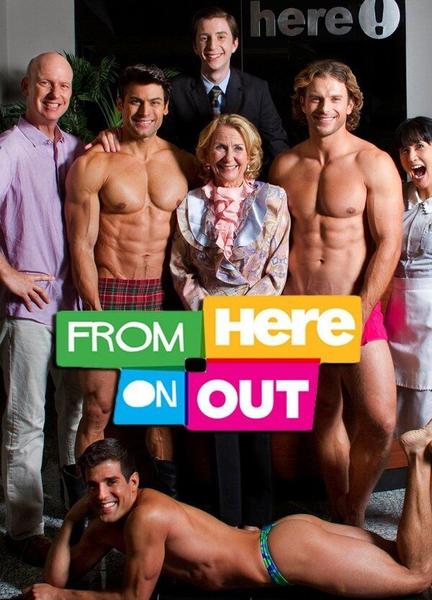 From Here on OUT Balls Bathing Suit 22993