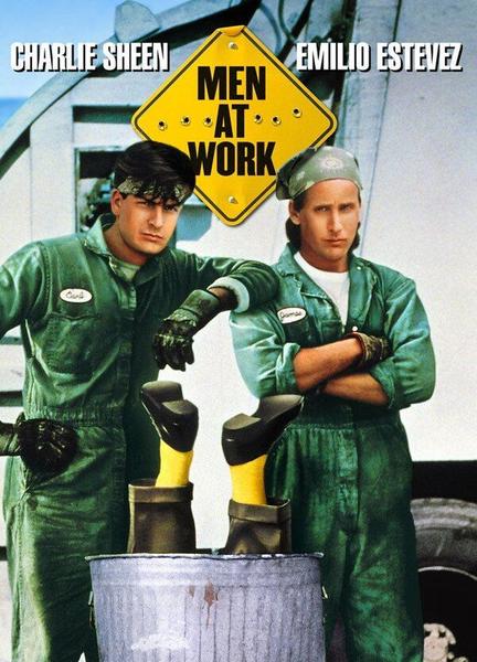 Men at Work Shirtless 4846
