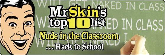 Top 10 Nude in the Classroom . . . Rack to school