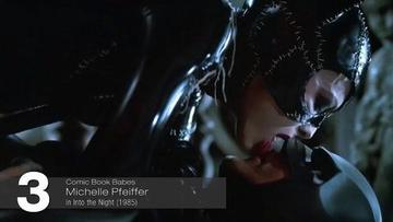 Top 5 Comic Book Babes Michelle Pfeiffer Rebecca Romijn Scarlett Johansson Malin Åkerman Margot Robbie 1935