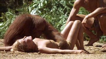 Naked Babes with Monkeys Weird And Wild Ape Apes 107